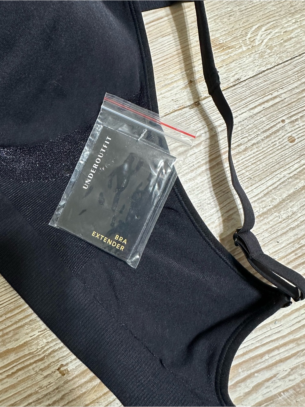 NWT Underoutfit Comfort Shaping Bra Black Wireless Sz XL - Picture 3 of 6